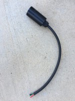 Female UMC connector with +18" pigtail